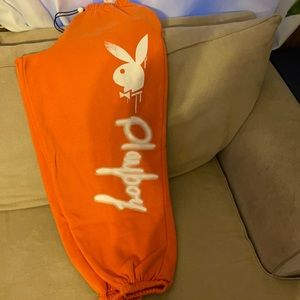 Playboy X Missguided sweatpants